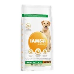 IAMS Vitality Croquettes Chien Adulte Grande Race Agneau 12 Kg
