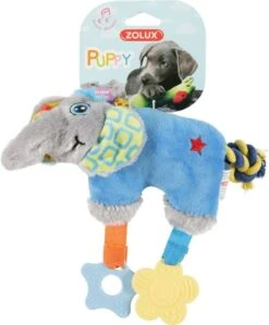 Zolux Jouet Chiot Puppy éléphant Bleu - Destockage