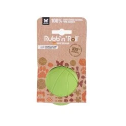 Rubb'n'Roll Color Jouet Chien Balle Vert L