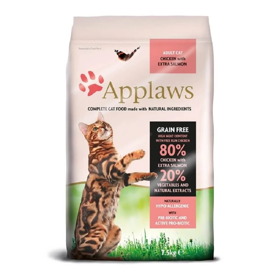 Applaws Croquettes Chat Poulet Saumon 7.5 Kg