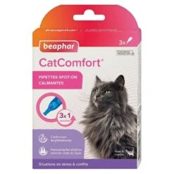Beaphar CatComfort Pipettes Calmantes Pour Chat X3
