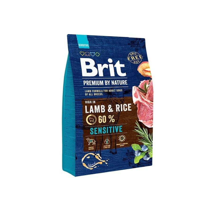 Brit Premium By Nature Chien Sensitive Ă L'agneau 3 Kg