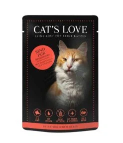 Cat's Love Classic Boeuf Sans Céréales Et Sans Gluten 12 X 85 G