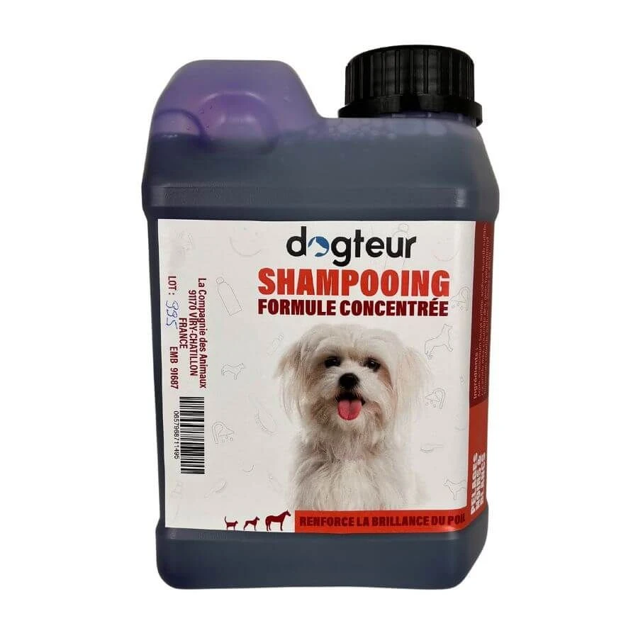 Dogteur Shampoing Pro Pelage Noir Ou Blanc 10 L