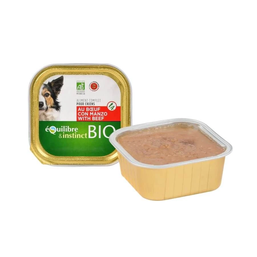 Équilibre & Instinct Bio Chien Bœuf 9 X 300 G – Image 2
