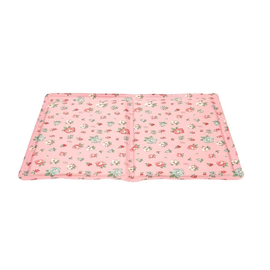 Ferribiella Tapis Rafraîchissant Motif Fleurs 30 X 40 Cm