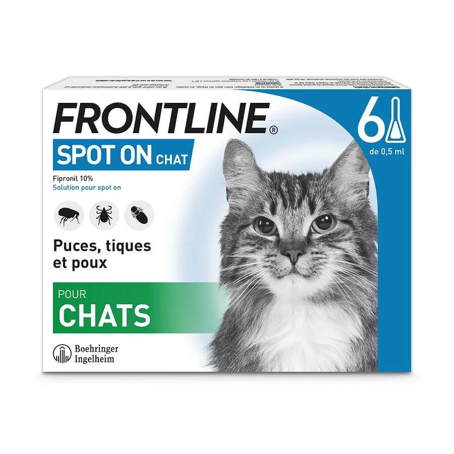 Frontline Chat Spot On 6 Pipettes