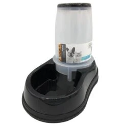 M-Pets Distributeur De Croquettes Noir 1500 Ml