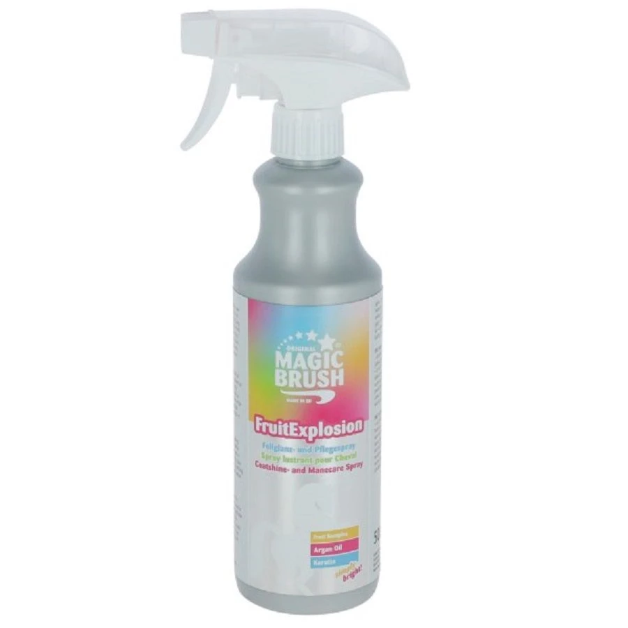 MagicBrush Spray Lustrant Fruit Explosion Cheval 500 Ml