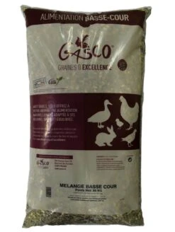 Gasco Mélange Basse-Cour Pour Poule Et Poulet 20 Kg