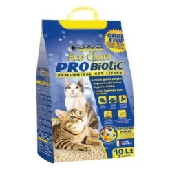 Croci Litière Eco Clean Probiotic Anti Odeur 10 L - Destockage
