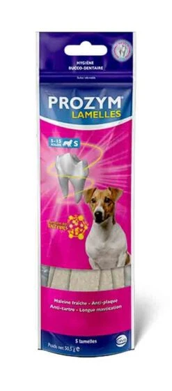 Prozym Lamelles Chiens S 5-15 Kg 5 Lamelles