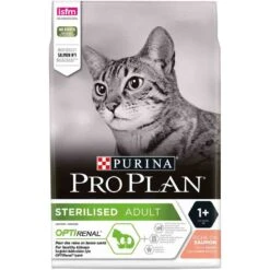 Purina Proplan Optirenal Chat Adult Sterilised Saumon 3 Kg