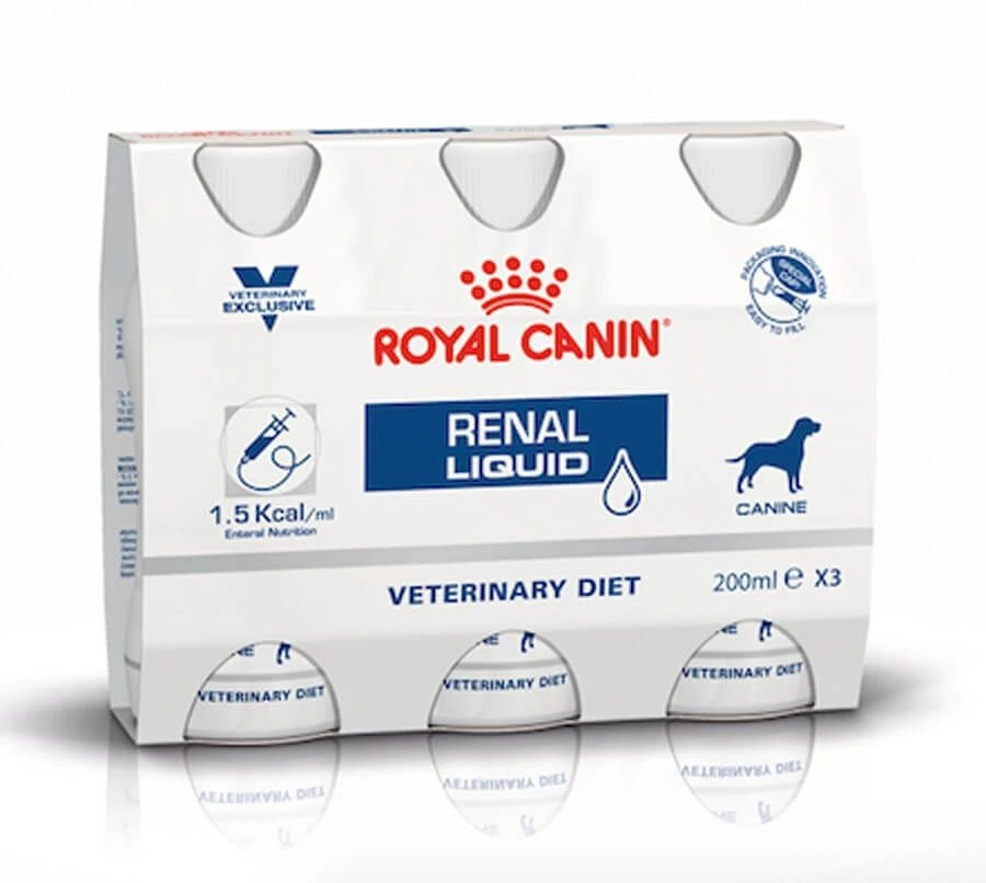 Royal Canin Vet Diet Chien Renal Liquid 3 X 200 Ml