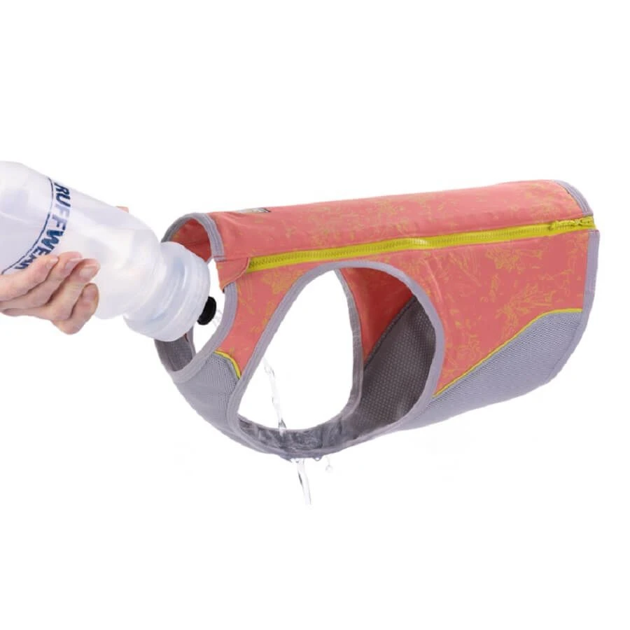 Ruffwear Swamp Cooler Gilet Zip Salmon Pink Chien M - Destockage – Image 3