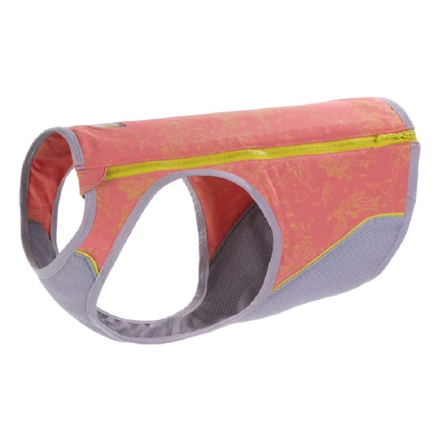 Ruffwear Swamp Cooler Gilet Zip Salmon Pink Chien M - Destockage