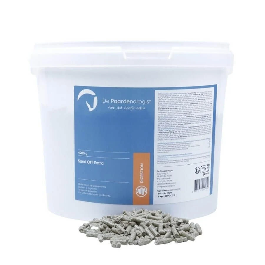 Paardendrogist Mix Psyllium Sand Off Extra 4.2 Kg