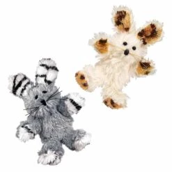 KONG Softies Fuzzy Bunny Petite Peluche Herbe à Chat