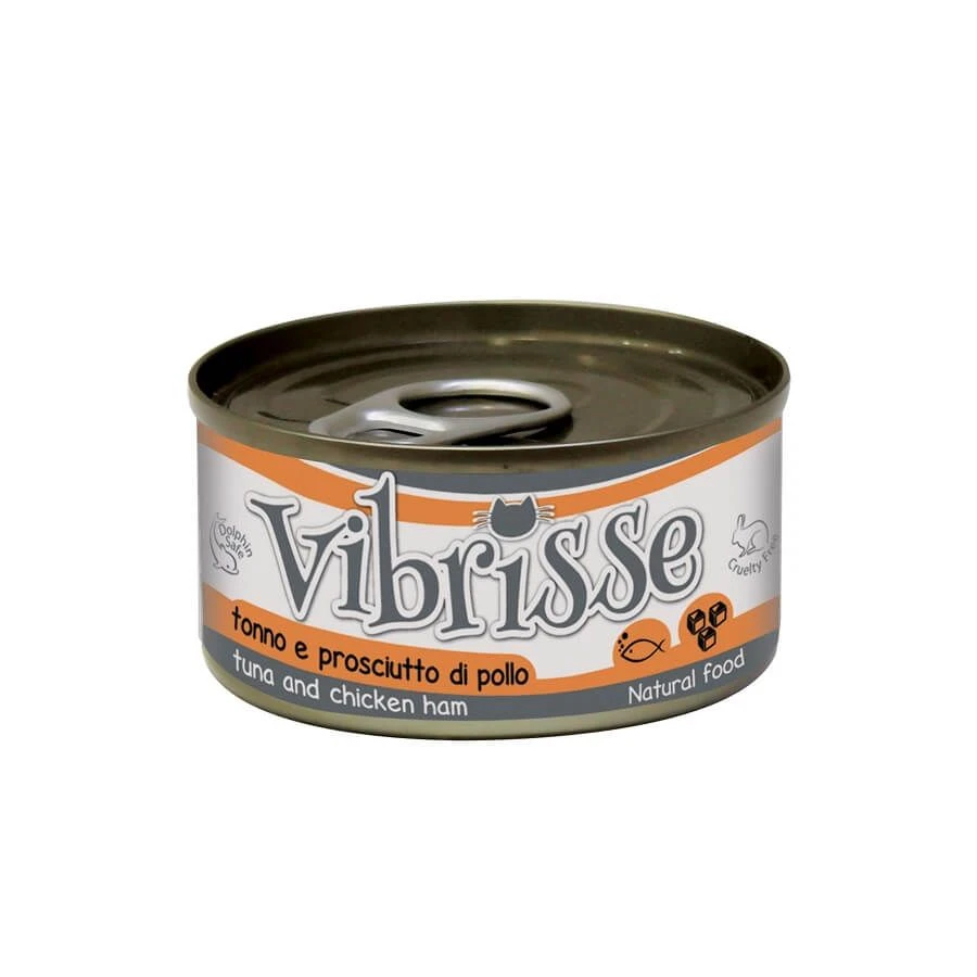 Vibrisse Chat Thon Jambon 24 X 70 G