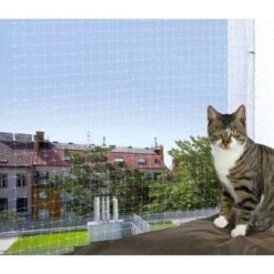 Trixie Filet De Protection Transparent Fenêtre Chat 8 X 3 M